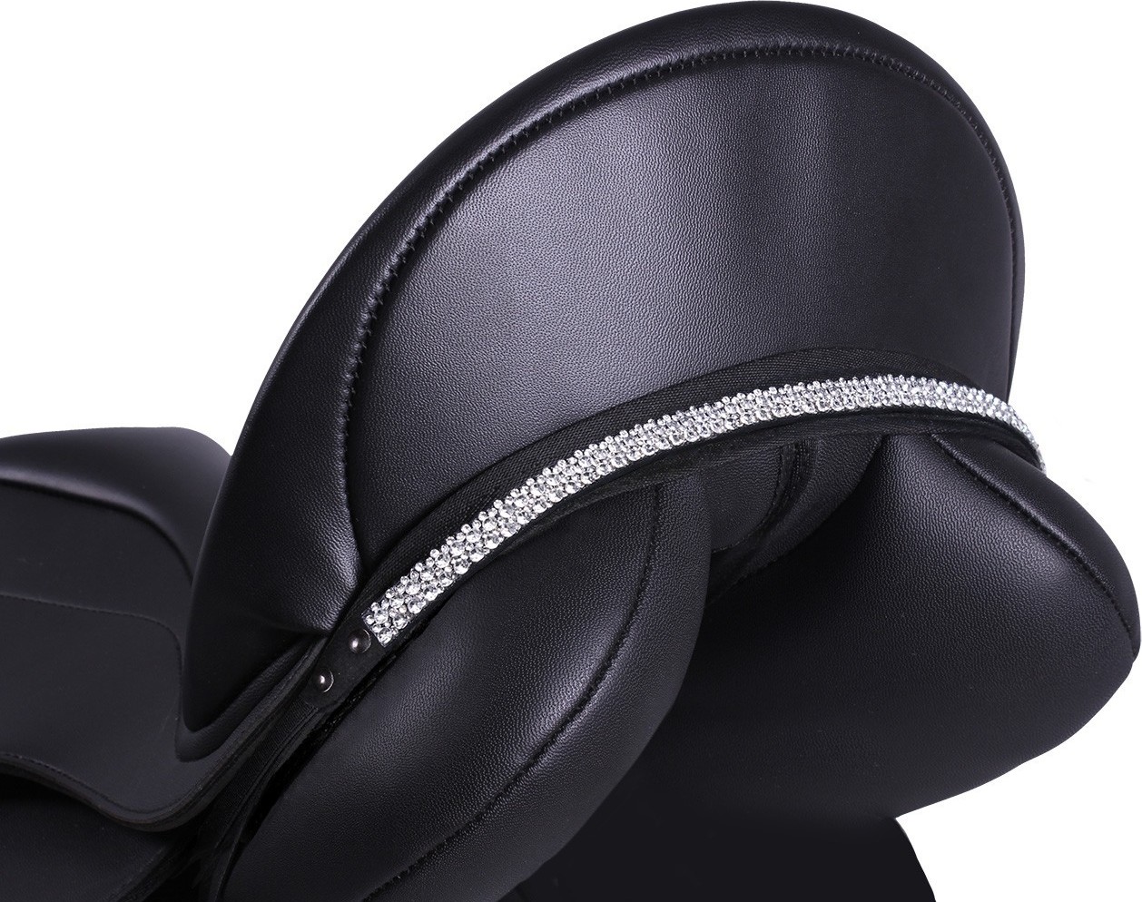 QHP Šperk na sedlo Verbena QHP, black/silver Velikost: FULL