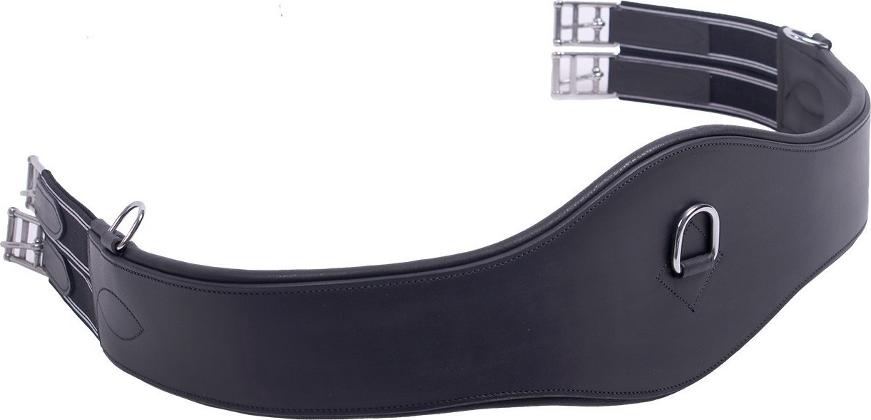 QHP Podbřišník Anatomical QHP, černý Délka: 115 cm