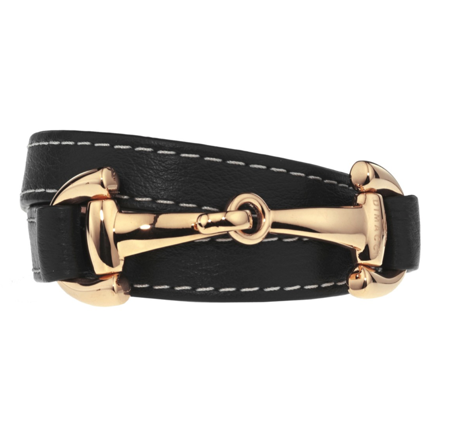 DIMACCI Náramek BURGHLEY DIMACCI, black/rosegold