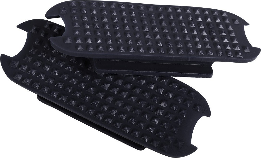 QHP Podložky gumové do třmenů QHP, pár, černé Velikost: 11 cm