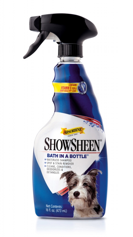 Miracle groom, SHOWSHEEN - koupel ve spreji pro psy, Absorbine