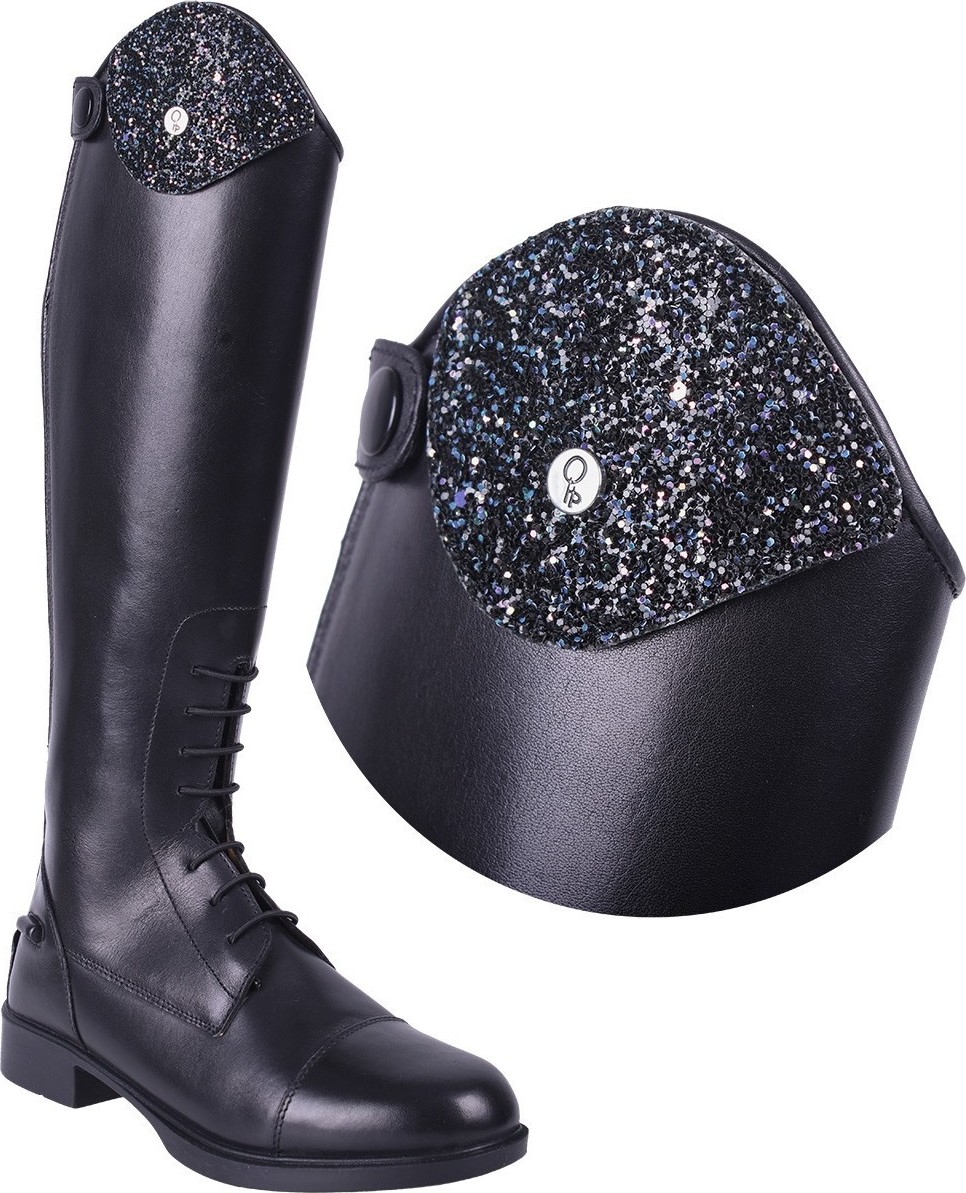 QHP Vyměnitelné díly k botám Romy QHP, pár, glitz navy Velikost: 33-34