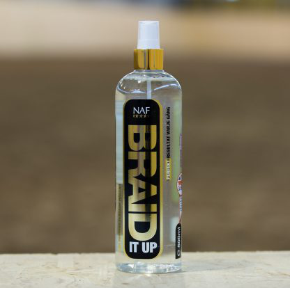 NAF Přípravek pro zaplétání hřívy a ocasu Braid it up NAF, 500 ml