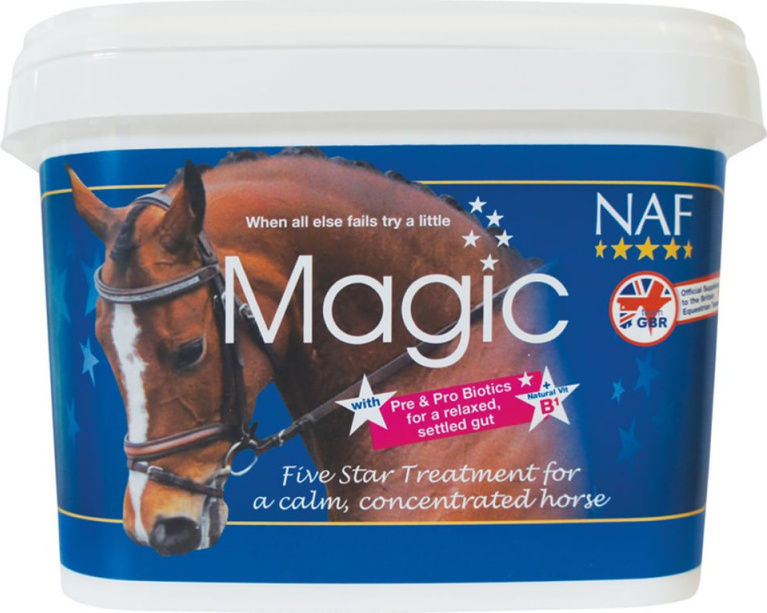 NAF Magic powder, na zklidnění a koncentraci NAF, 1500 g