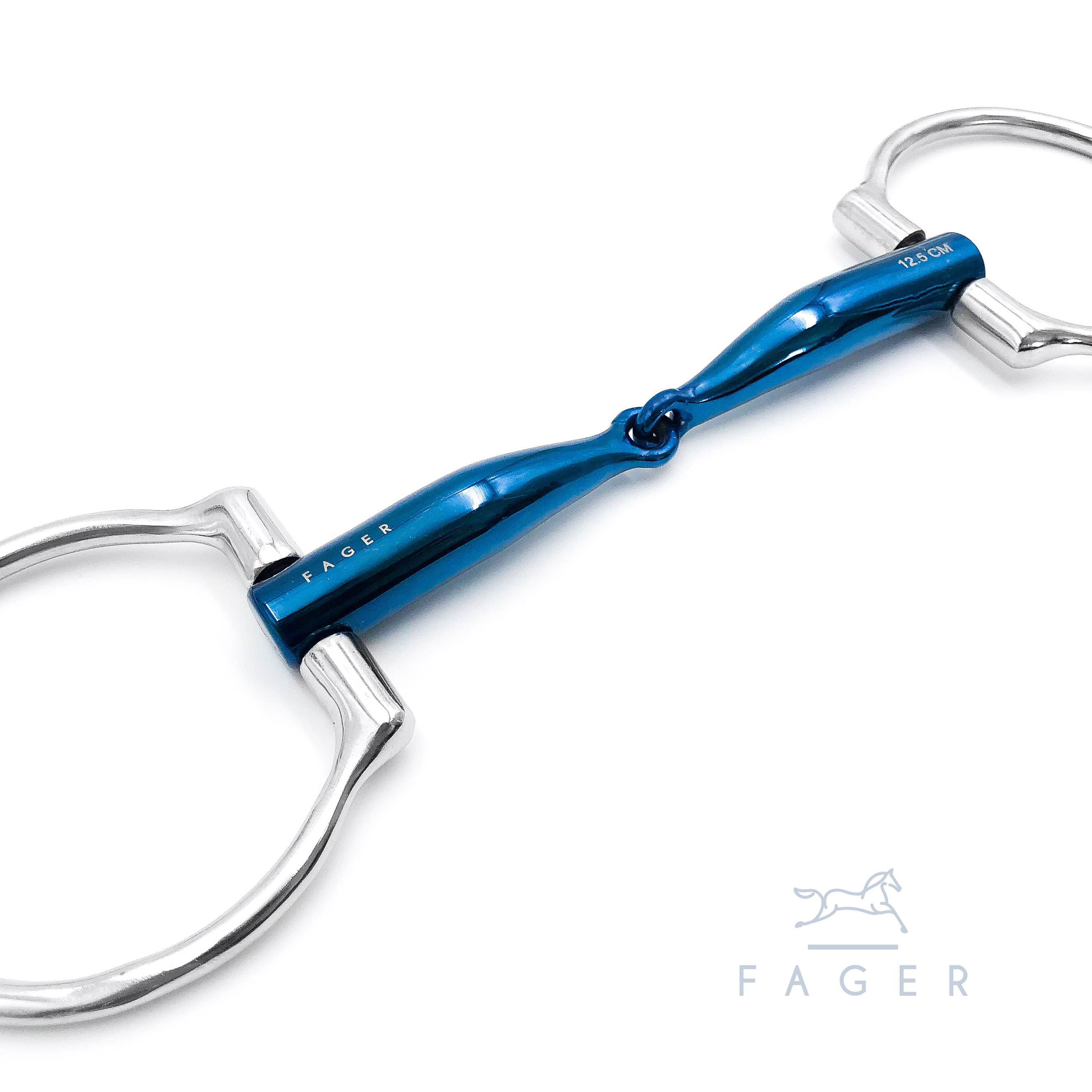 Udidlo olivové jednou lomené Titanium Lilly Fager Velikost: 13,5 cm