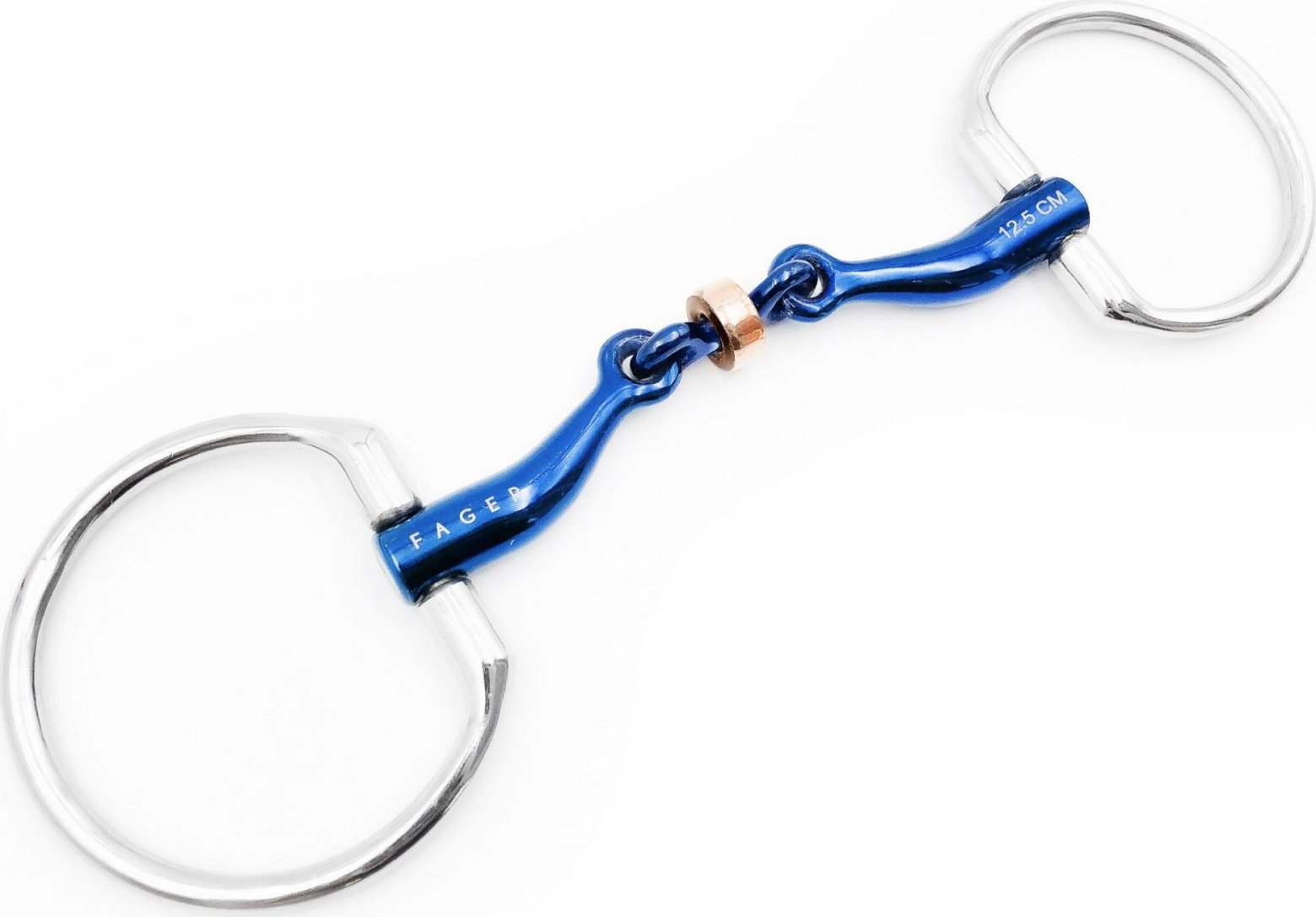 Udidlo olivové dvakrát lomené Titanium Sally Fager Velikost: 14,5 cm, Tloušťka: 14 mm