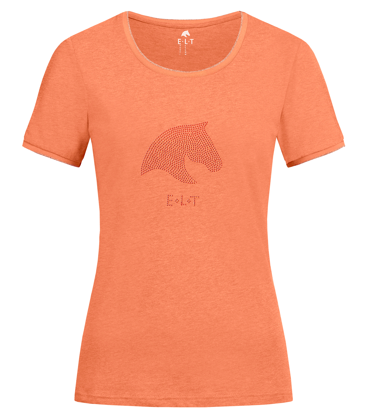 ELT Tričko bavlněné Denver ELT, apricot/melange Velikost: XXS