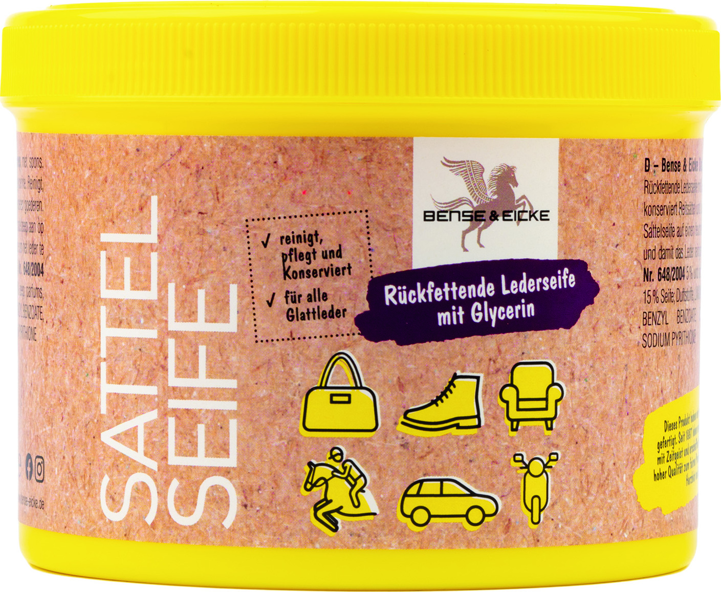 WALDHAUSEN Mýdlo na kůži B&E, 500 ml