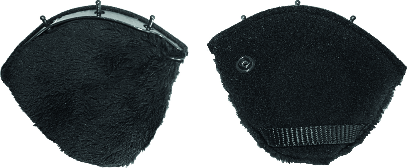 CASCO Krytky na uši k helmám Mistrall-2, Roadster a Champ-3 CASCO, zimní, černé Velikost: XL