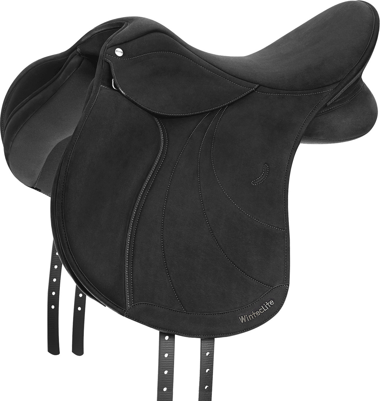 WINTEC Sedlo univerzální WintecLite Delux, černé Velikost posedlí: 16", Šířka komory: střední