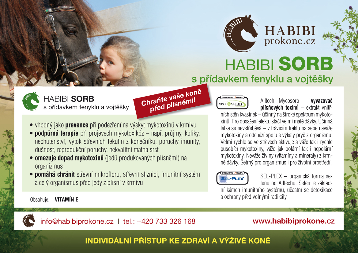 HABIBI Sorb vyvazovač mykotoxinů HABIBI, 1 kg