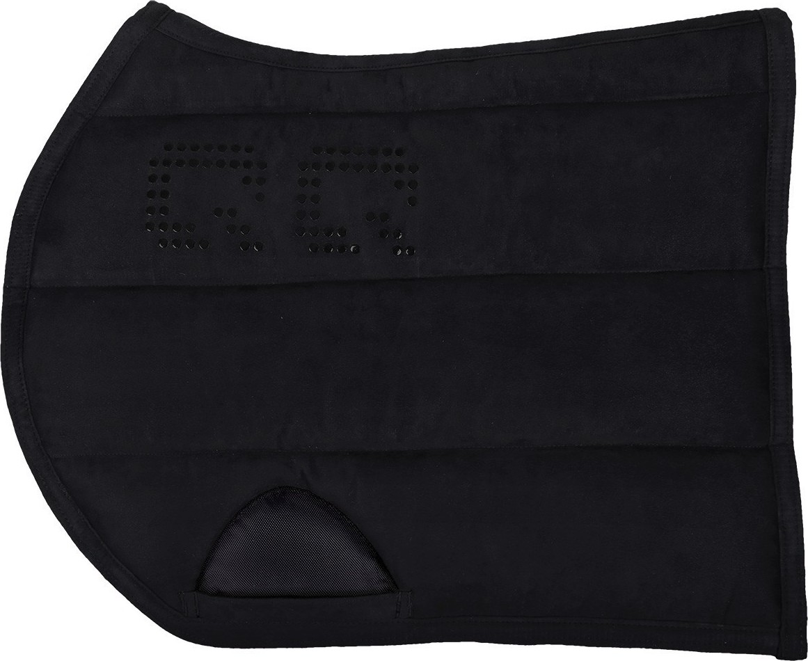 QHP Dečka podsedlová Super puff pad QHP, všestranná, černá Velikost: COB/FULL
