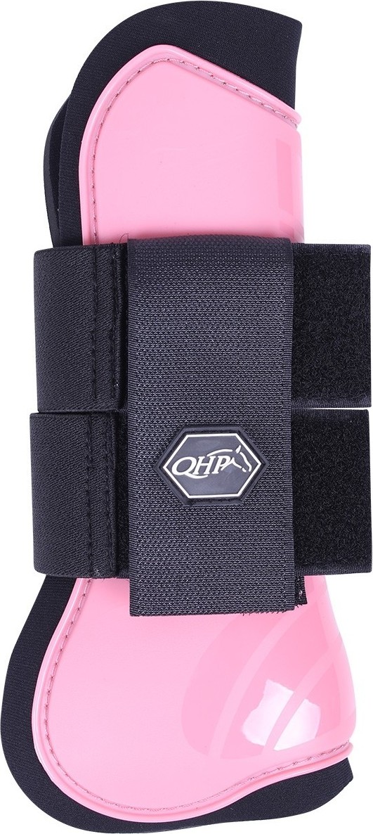 QHP Kamaše přední QHP, pár, flamingo pink Velikost: PONY