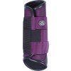 Kamaše zadní Eventing Technical QHP, pár, berry (Velikost L)