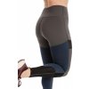 Legíny jezdecké Horseware, s gripem, dámské, grey/navy
