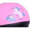 Helma jezdecká Junior Joy QHP, pink (Obvod hlavy 49-52 cm)