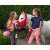 Helma jezdecká Junior Joy QHP, pink (Obvod hlavy 49-52 cm)