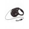 Vodítko FLEXI Classic NEW XS, 3 m/8 kg, černé