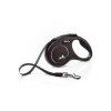 Vodítko Classic NEW FLEXI, pásek, 5 m/15 kg, černé