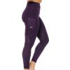 Legíny multifunkční Monogram Horseware s gripem, dámské, purple