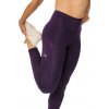 Legíny multifunkční Monogram Horseware s gripem, dámské, purple