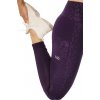 Legíny multifunkční Monogram Horseware s gripem, dámské, purple