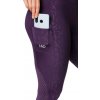 Legíny multifunkční Monogram Horseware s gripem, dámské, purple