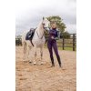 Legíny multifunkční Monogram Horseware s gripem, dámské, purple