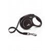 Vodítko FLEXI Classic, XS pásek, 3 m/12 kg, černé