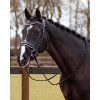 Uzdečka Nehza QHP, black/white (Velikost PONY)