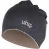 Čepice vlněná Merino UHIP, s oboustranným designem, taupe sand