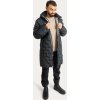 Parka jezdecká Ice UHIP, pánská, zimní, blue graphite grey