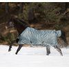 Deka výběhová Windchill BUSSE, 100 g, grey/navy (Délka zad 115 cm)