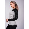 Triko s dlouhým rukávem Nicky Fager, black/grey