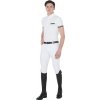Triko závodní Garen Equestro, pánské, bílé