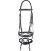 Uzdečka Combined Equestro, černá (Velikost COB)