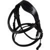 Uzdečka Stitching SUPREME, černá (Velikost COB)