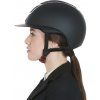 Helma Eclipse Stone Mat Wide Visor Equestro, black/silver (Obvod hlavy 59-61 cm)