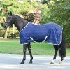 Deka proti hmyzu Stripe BUSSE, navy/silver (Délka zad 85 cm)
