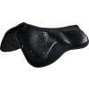Dečka tlumící Spine Free Double Face Gel Silicon Grip & Memory Foam Acavallo, drezurní, černá