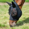 Maska proti hmyzu Twin Fit Flexi BUSSE, s ochranou uší, černá (Velikost SHETTY)