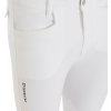 Rajtky Zefiro Equestro, s kolenními záplatami, pánské, bílé