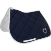 Dečka podsedlová GP Logo Equestro, všestranná, navy/white
