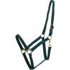 Ohlávka Nylon Slide HorseGuard, green (Velikost SHETTY)