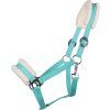 Ohlávka Cali Q-essentials, turquoise (Velikost SHETTY)