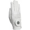 Rukavice jezdecké Seoul RSL, unisex, bílé
