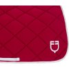 Dečka podsedlová GP Logo Equestro, drezurní, wine/white
