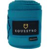Bandáže kombinované Equestro, 4 ks, 3 m, turquoise