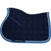 Dečka podsedlová White Trim Equestro, všestranná, navy/light blue