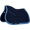 Dečka podsedlová White Trim Equestro, všestranná, navy/light blue